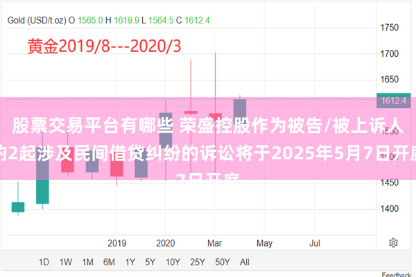 股票交易平台有哪些 荣盛控股作为被告/被上诉人的2起涉及民间借贷纠纷的诉讼将于2025年5月7日开庭