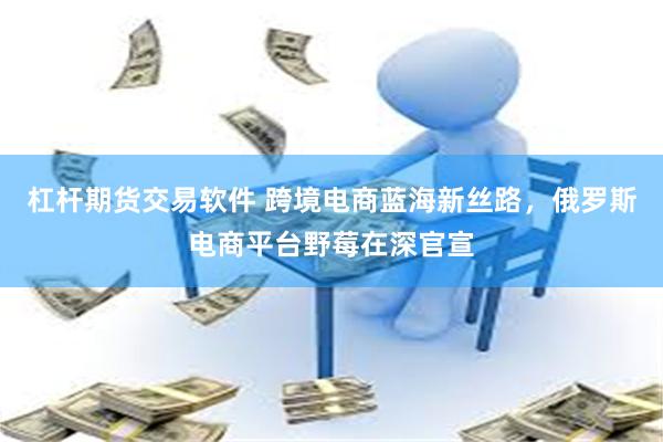 杠杆期货交易软件 跨境电商蓝海新丝路，俄罗斯电商平台野莓在深官宣