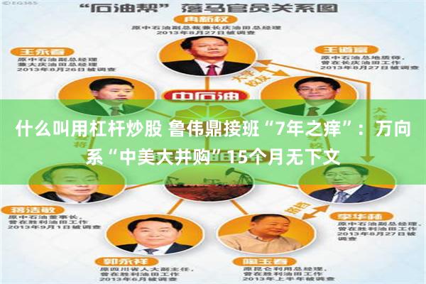 什么叫用杠杆炒股 鲁伟鼎接班“7年之痒”：万向系“中美大并购”15个月无下文