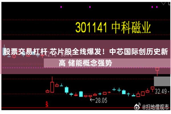 股票交易杠杆 芯片股全线爆发！中芯国际创历史新高 储能概念强势